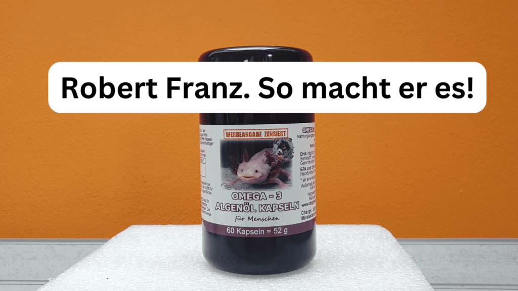 Das macht und würde Robert Franz machen.